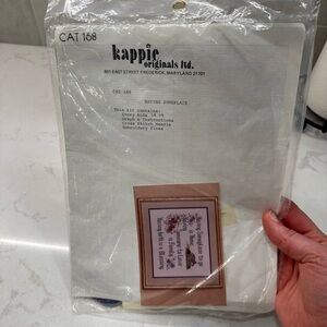 Kappie Originals Cross Stitch Kit Home & Family New in pkg